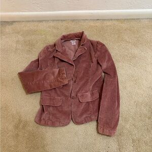 Women's Corduroy Blazer Jacket